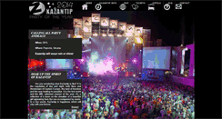 Desktop Screenshot of kazantip.thecrimea.org