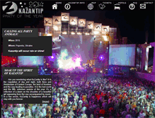 Tablet Screenshot of kazantip.thecrimea.org